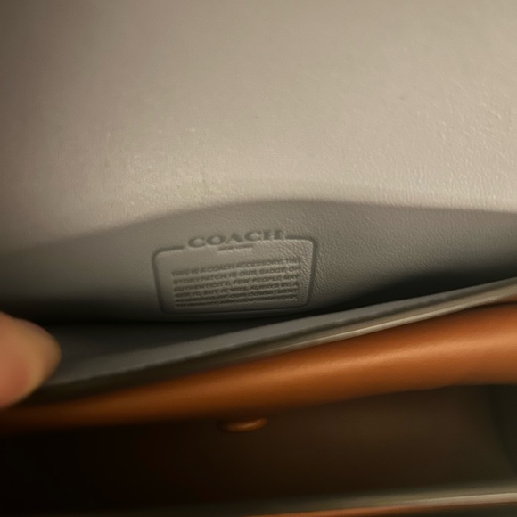 NWT Coach 1941 Bandit Crossbody in Silver / Grey Blue - Picture 9 of 14